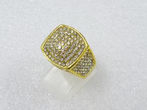 クリスタル　指輪(17.5号)